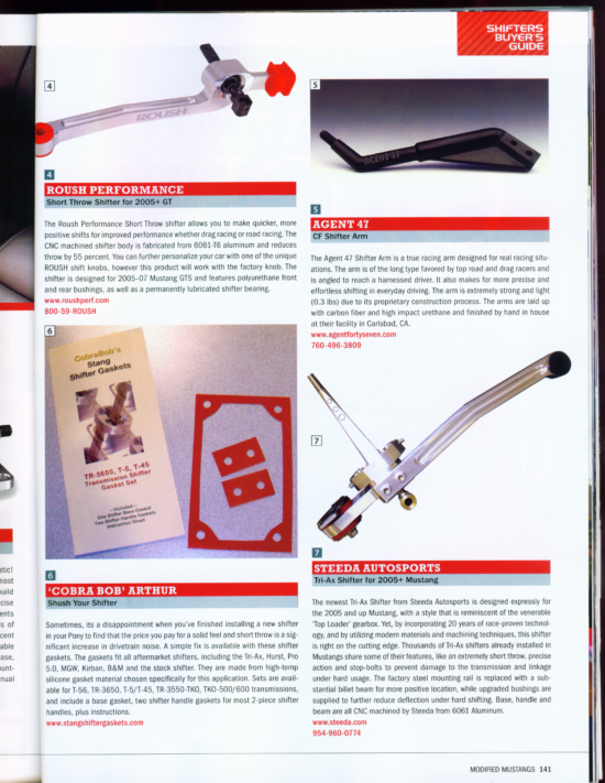 About Us Stang Shifter Gaskets